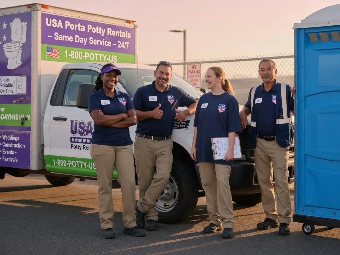 Porta Potty Rental company in Vermilion, IL